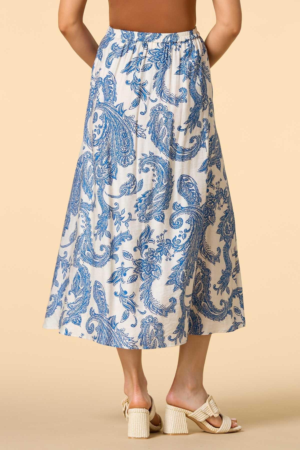 summer breeze midi skirt Versona Trends