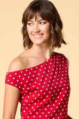 lady in red satin tank Versona Trends|Apparel