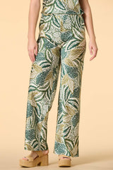 palm of my hand satin pants Versona Trends|Apparel
