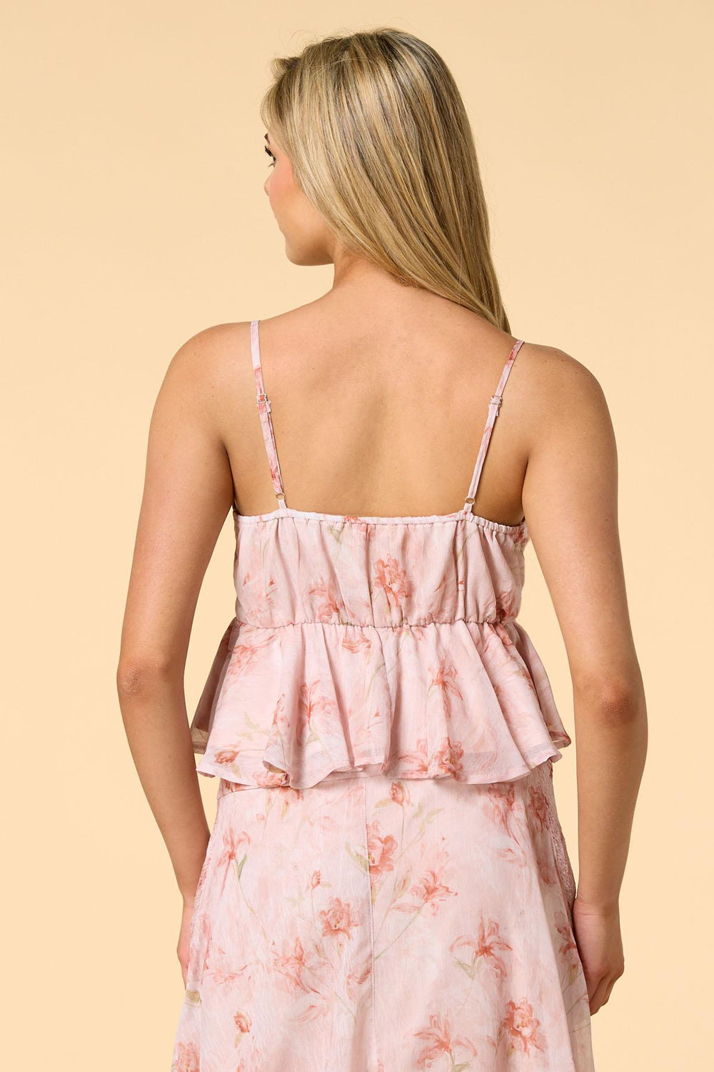 blushing blooms tank Versona Trends|Apparel