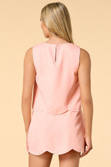 peach tea tank Versona Trends