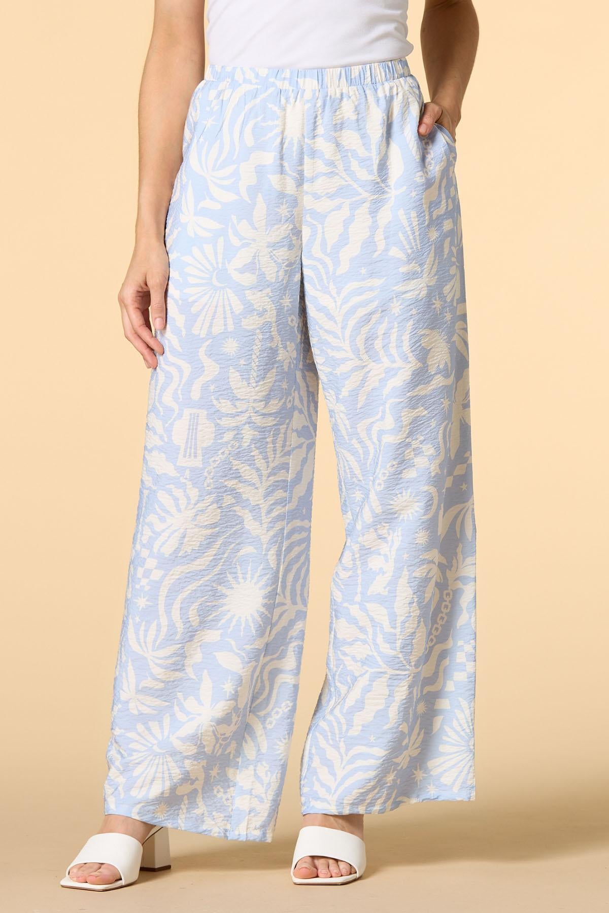 learning to fly graphic pants Versona Trends
