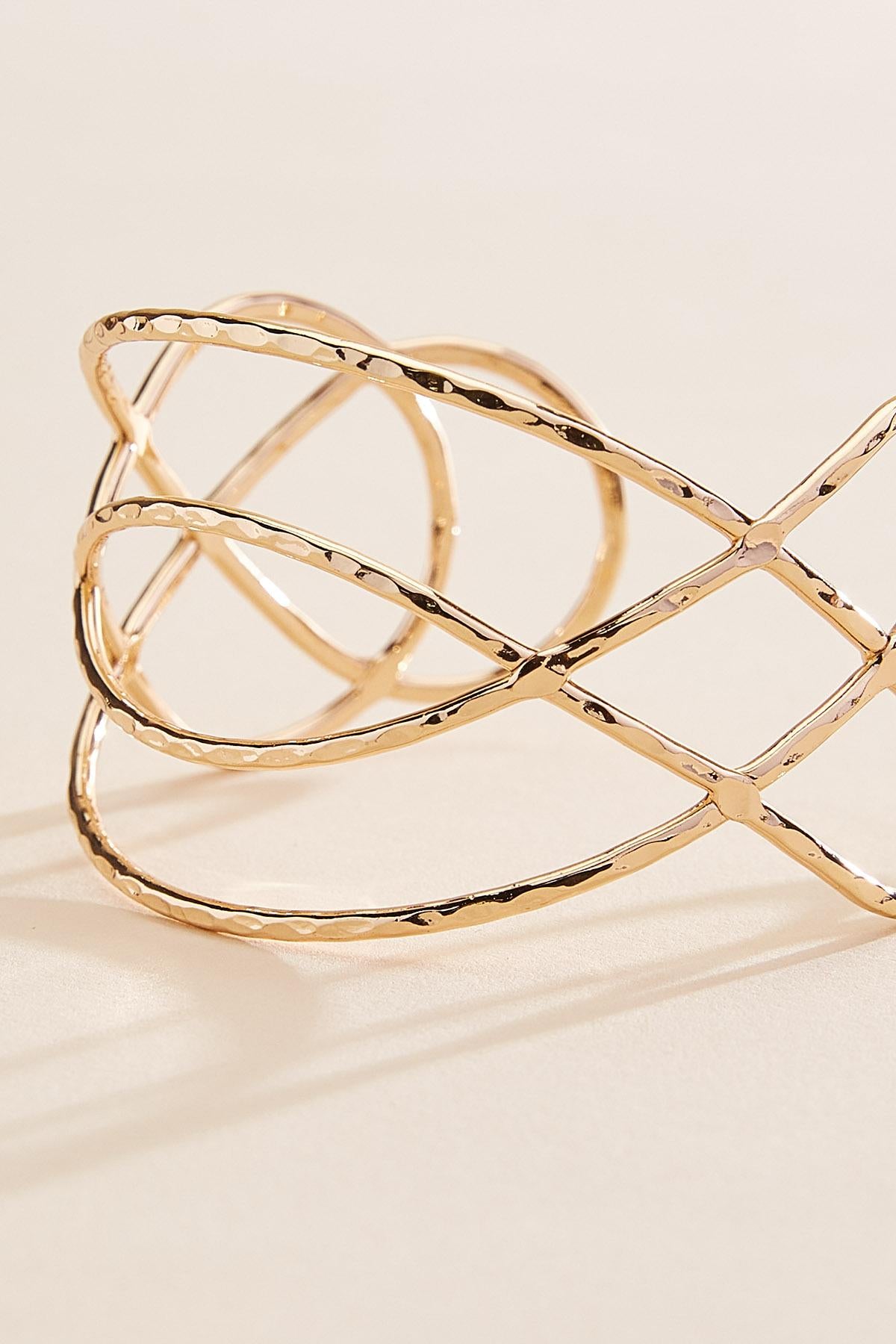 thin hammered cuff bracelet Versona Trends|Jewelry