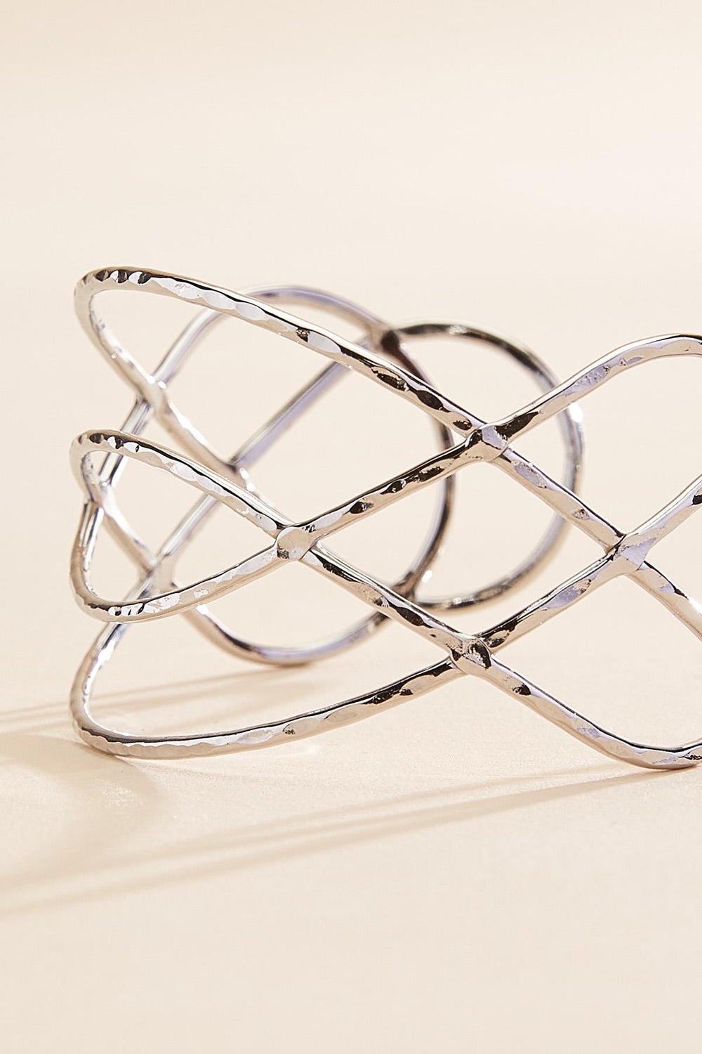 thin hammered cuff bracelet Versona Trends|Jewelry
