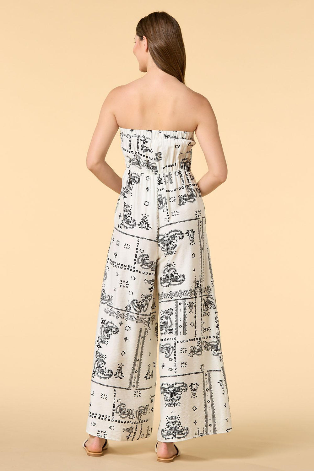 walk in the sun strapless jumpsuit Versona Trends|Apparel