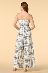 walk in the sun strapless jumpsuit Versona Trends|Apparel
