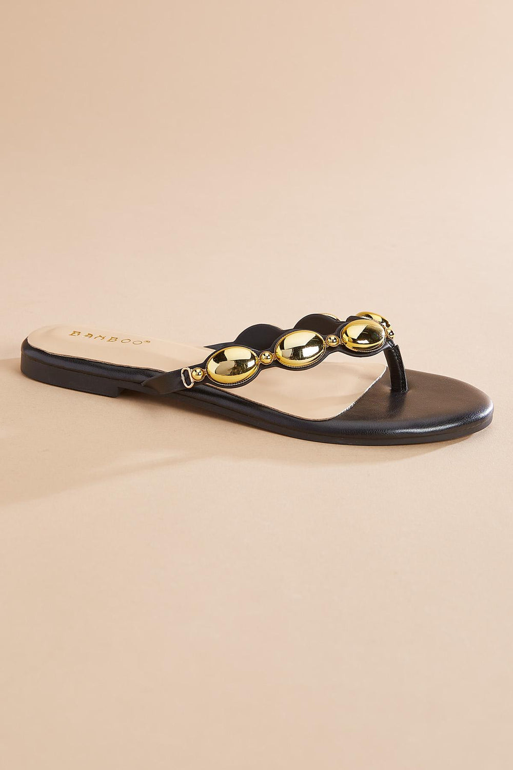 pearl embellished band sandals Versona Trends|Shoes