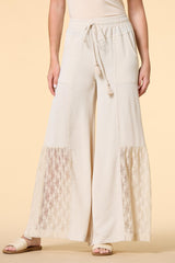a little lace pants Versona Trends|Apparel
