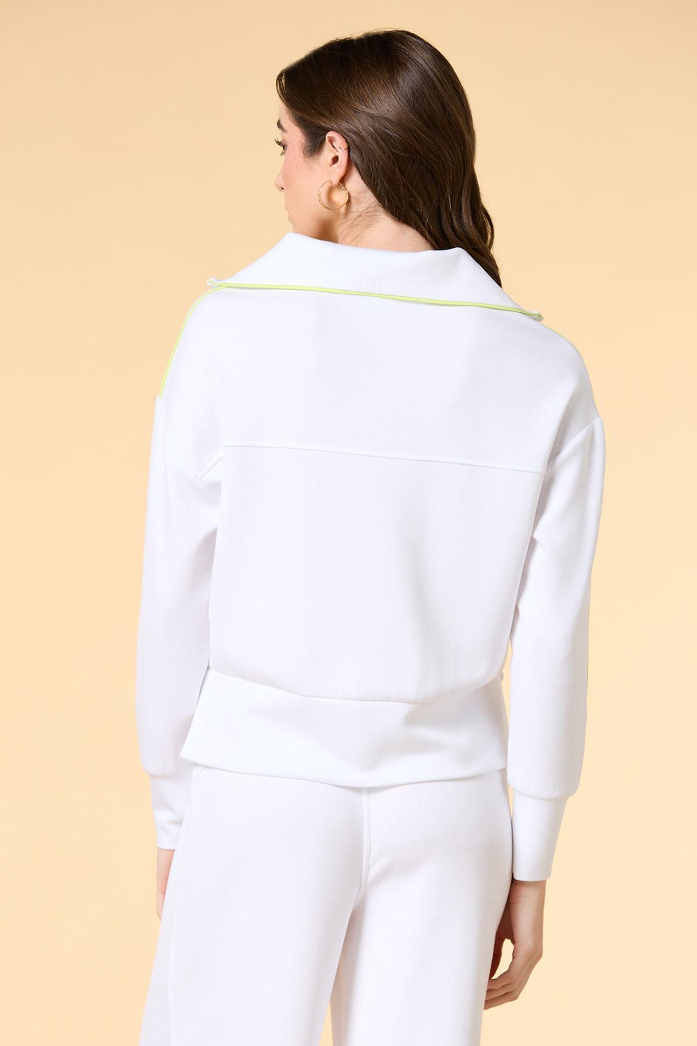 lime light quarter zip pullover Versona Trends|Apparel|Sale