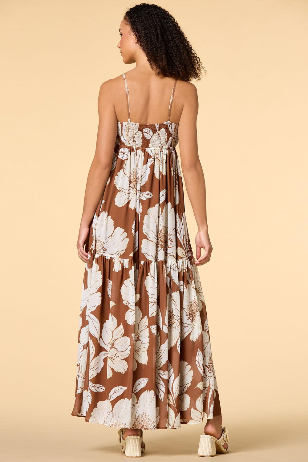 earth tone maxi dress Versona Trends