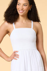 smock steady maxi dress Versona Trends