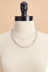 mixed chain layered necklace Versona Trends|Jewelry
