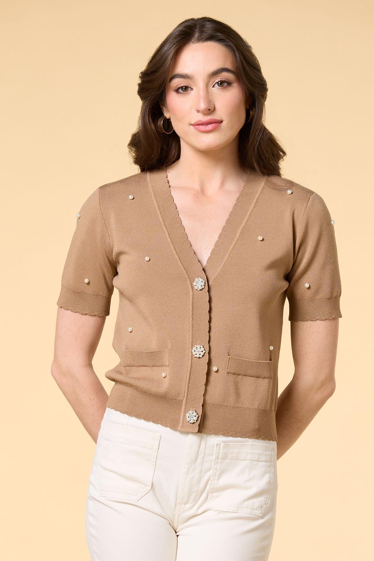 pearl power cardigan Versona Trends|Apparel