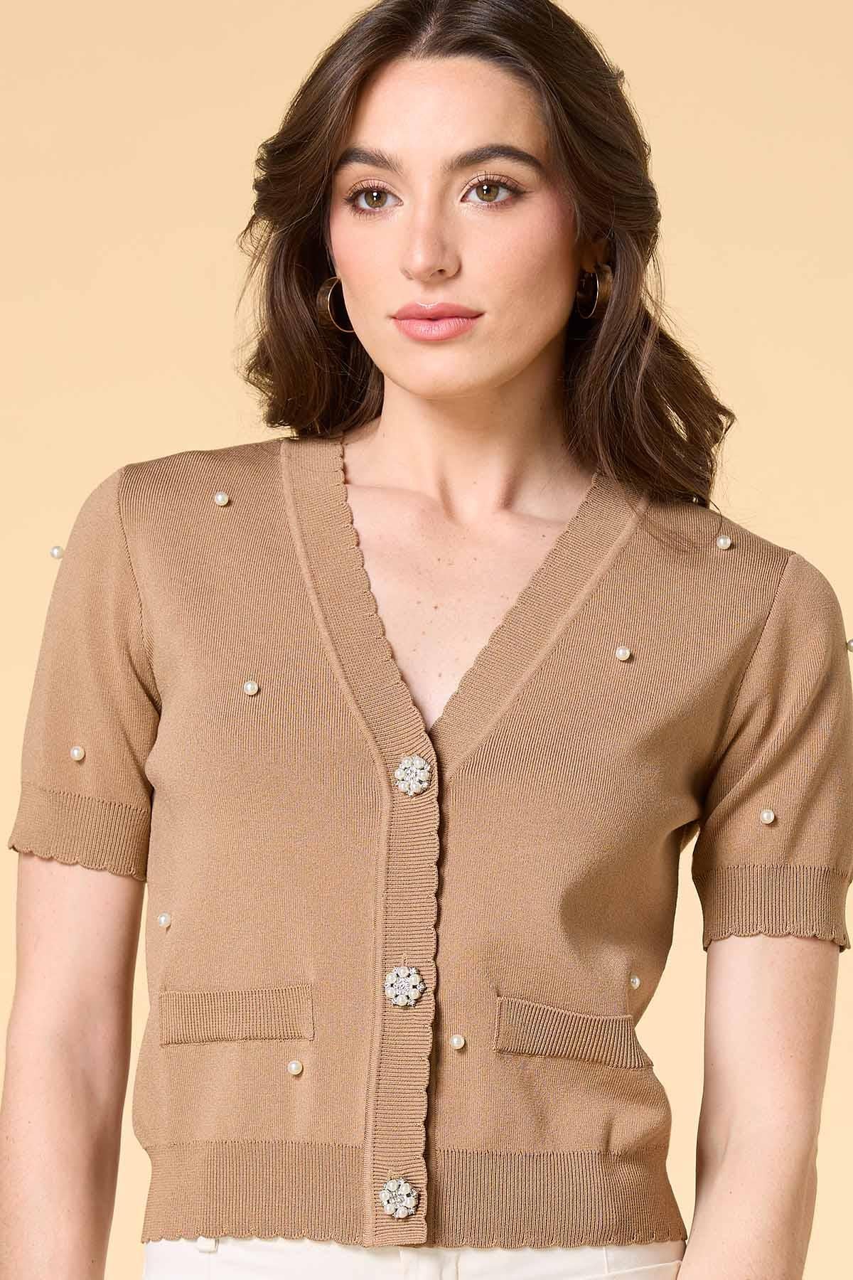 pearl power cardigan Versona Trends|Apparel