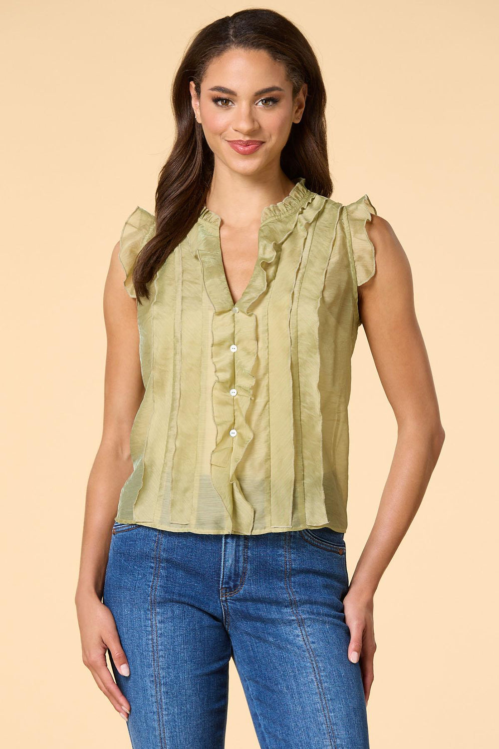sheer beauty tank Versona Trends|Apparel