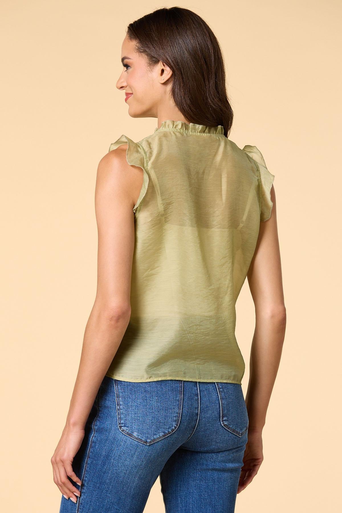 sheer beauty tank Versona Trends|Apparel