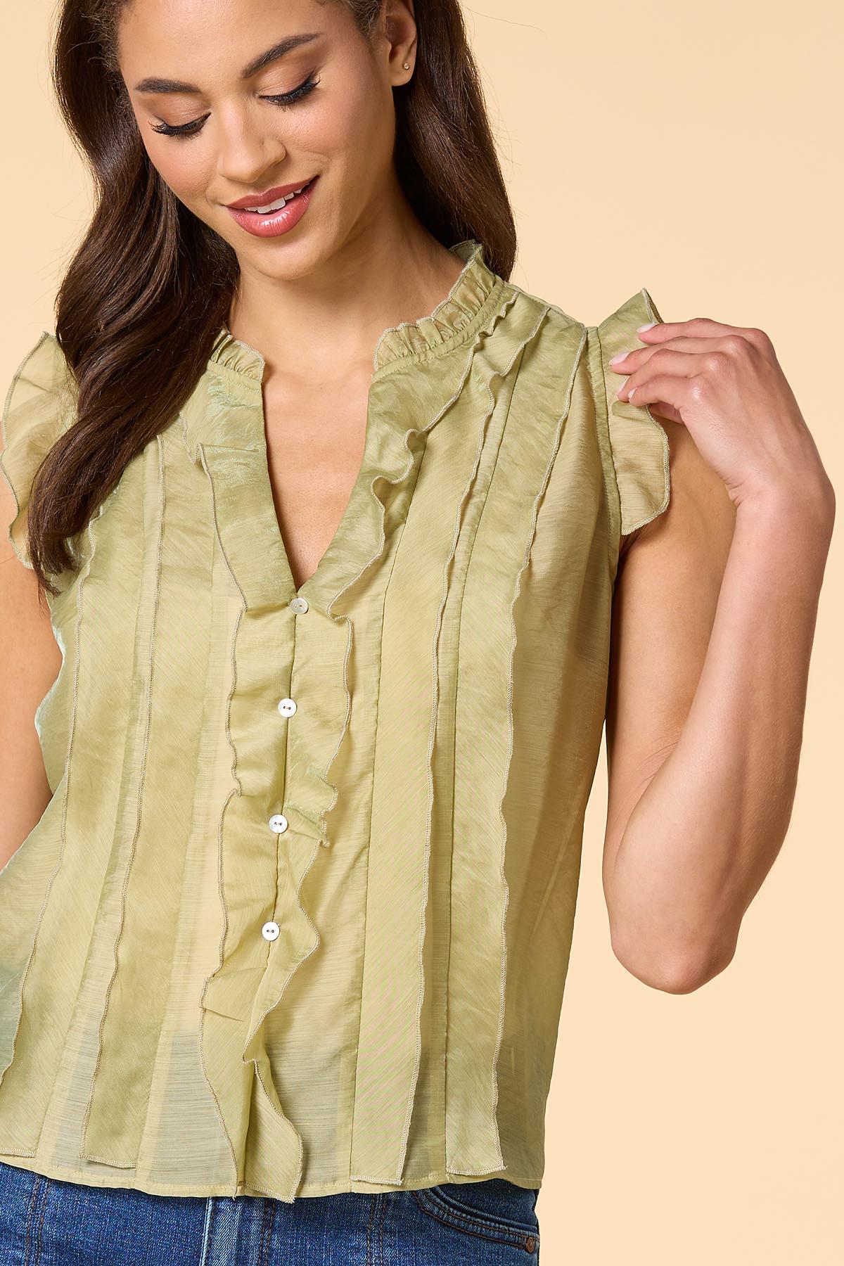 sheer beauty tank Versona Trends|Apparel