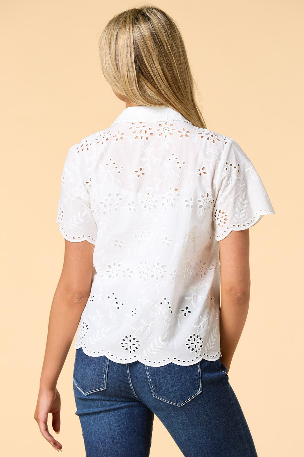 eyelet in the sun shirt Versona Trends
