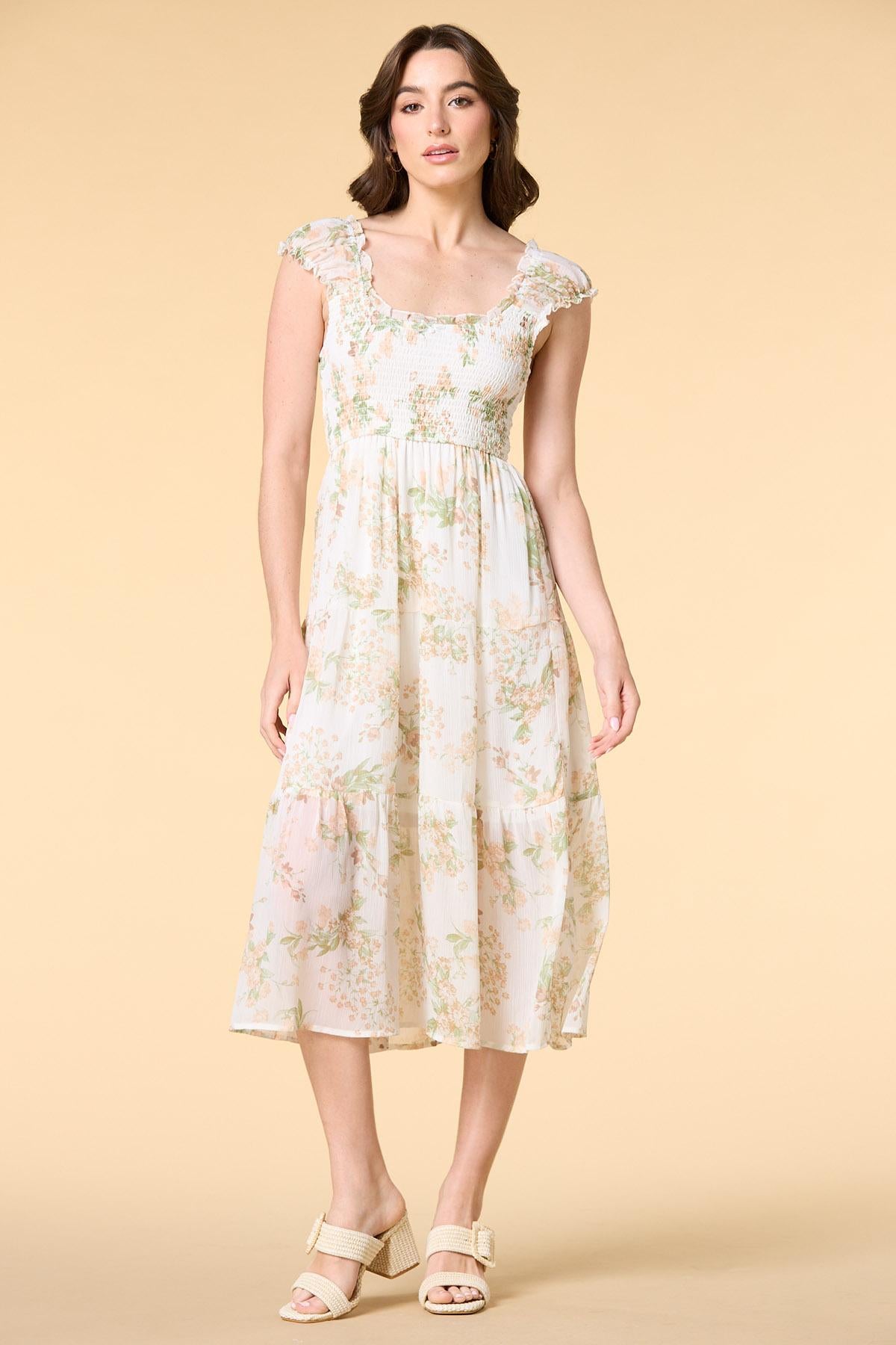 tier in the life midi dress Versona Trends