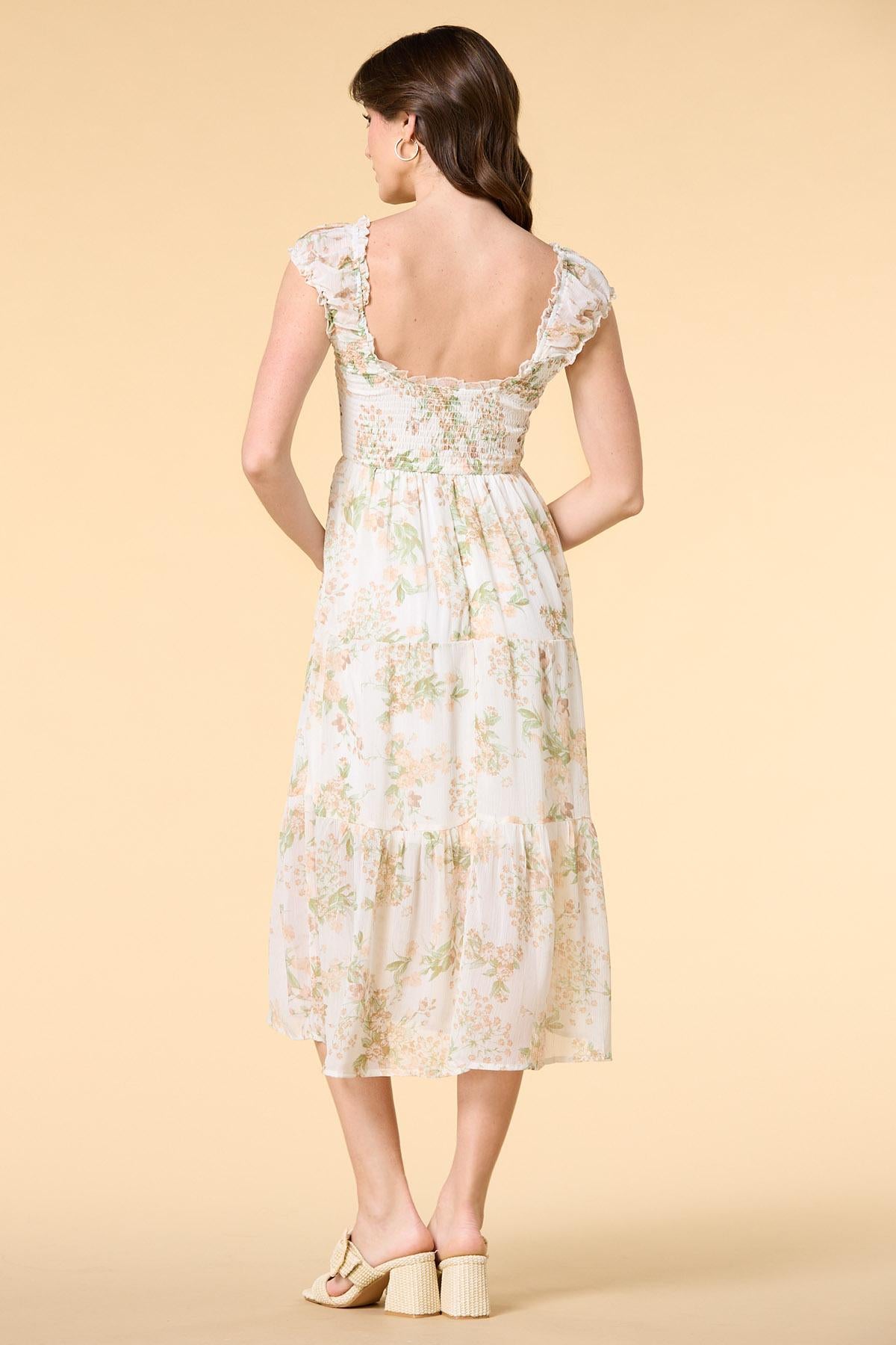 tier in the life midi dress Versona Trends