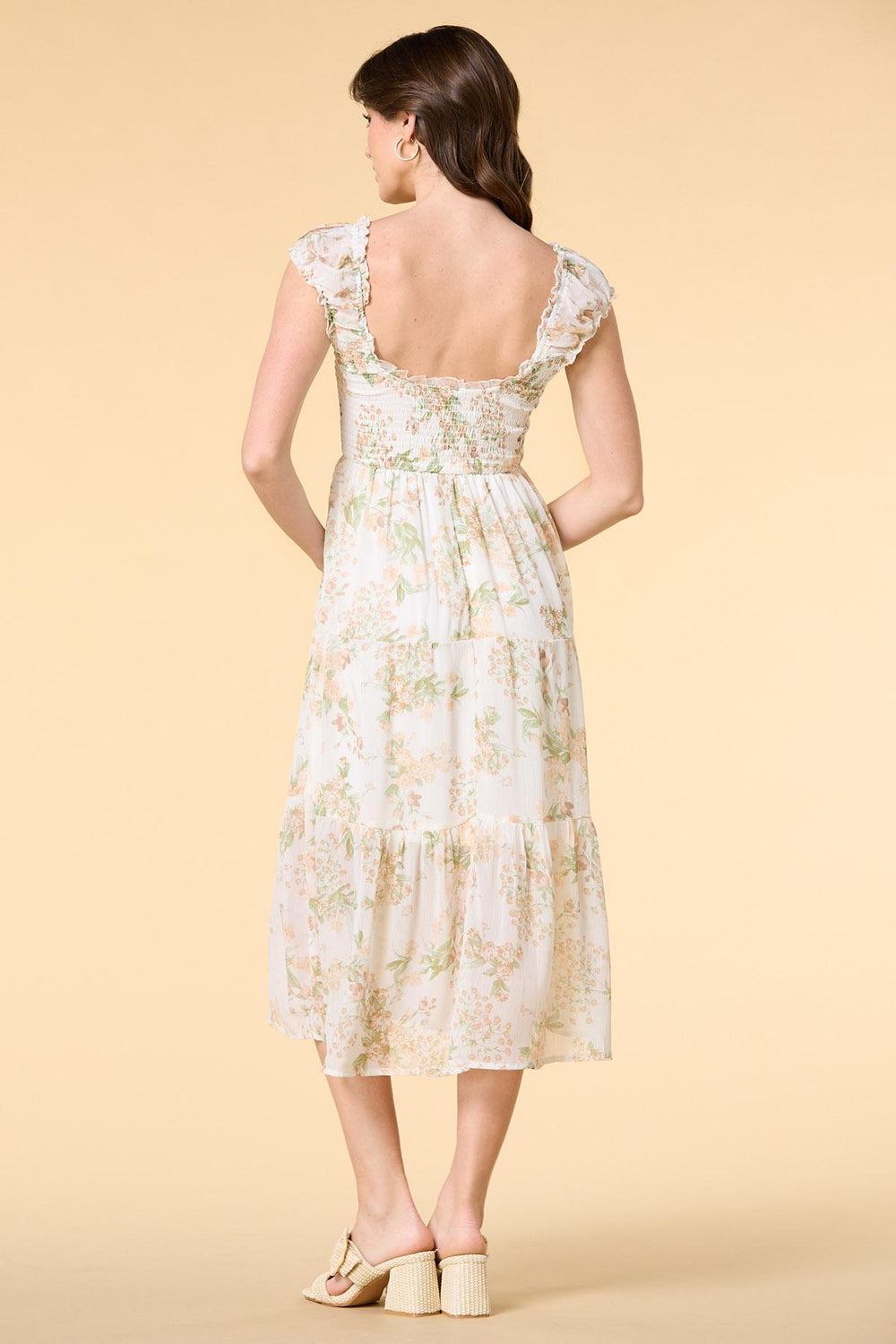 tier in the life midi dress Versona Trends
