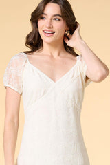 blushing bride maxi dress- ivory Versona Trends