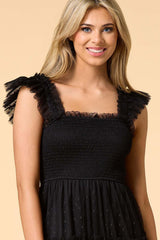 clip show mesh maxi dress Versona Trends