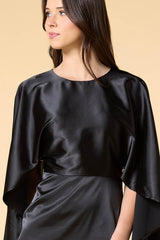take cover satin dress Versona Trends