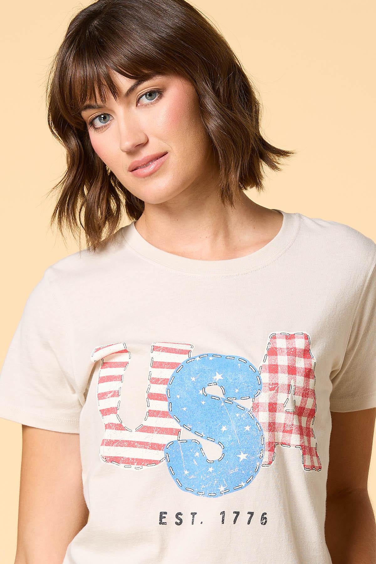 usa graphic tee Versona Trends|Apparel