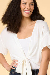 star spangled tie front ruana Versona Trends|Accessories