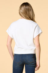 american cowgirl sequin tee Versona Trends