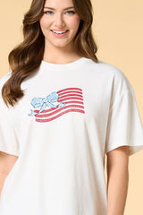 american flag graphic tee Versona Trends|Apparel
