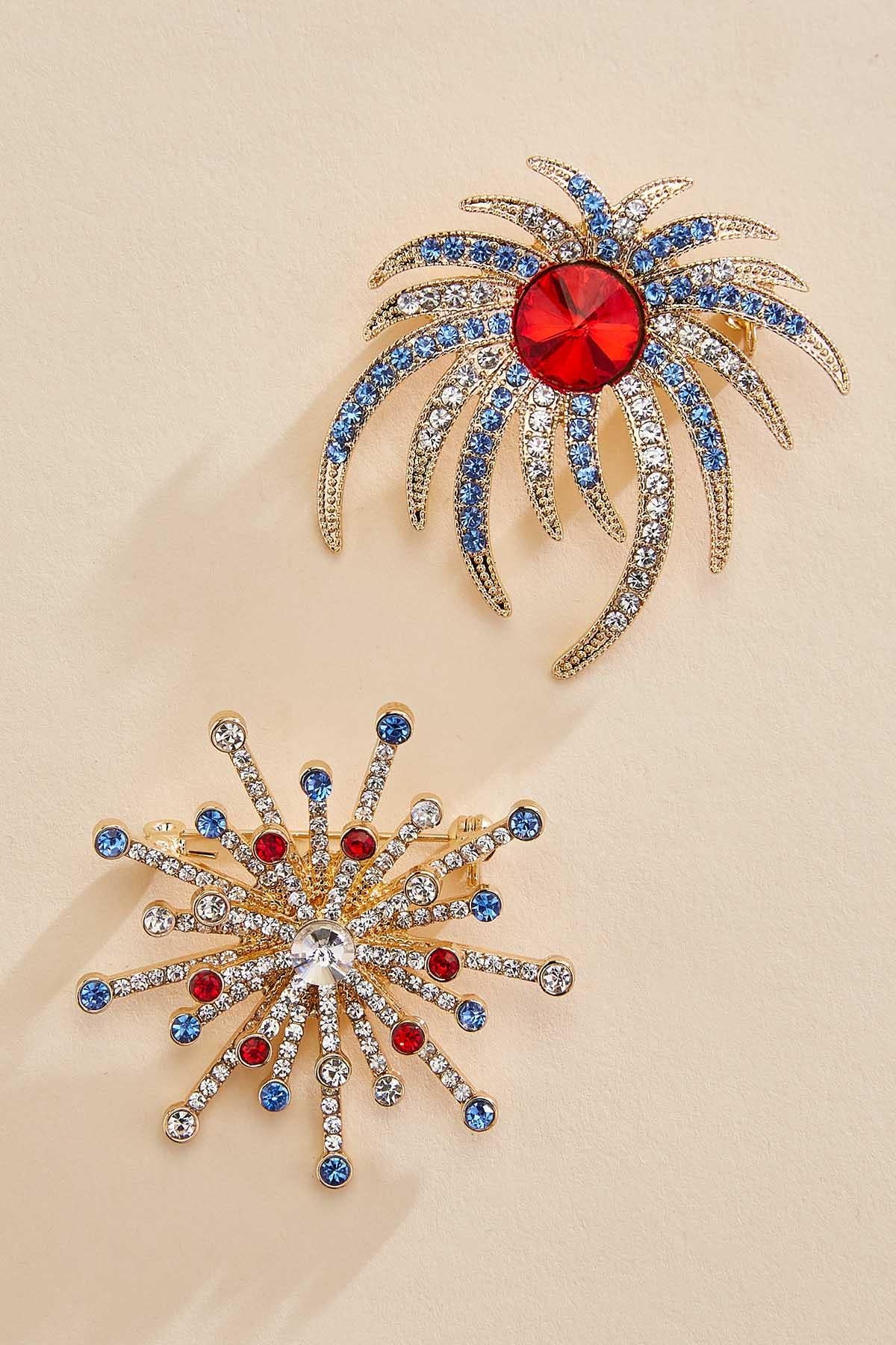 firework brooch set Versona Trends|Jewelry