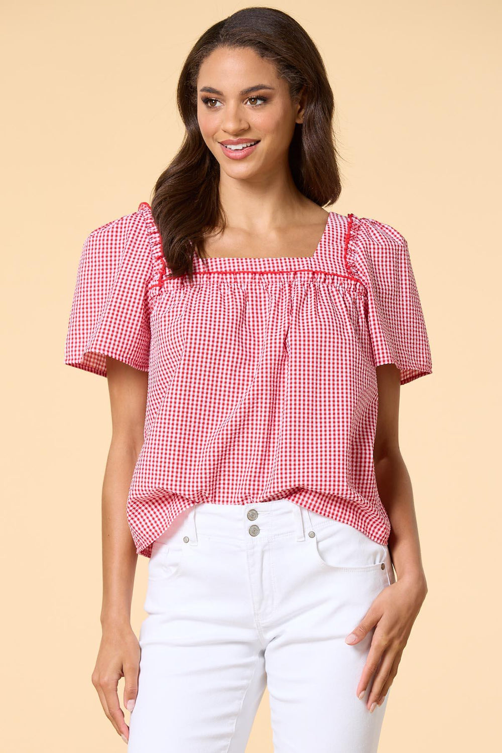 got to have gingham top Versona Trends