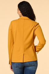 office culture crepe blazer Versona Trends|Apparel|Sale