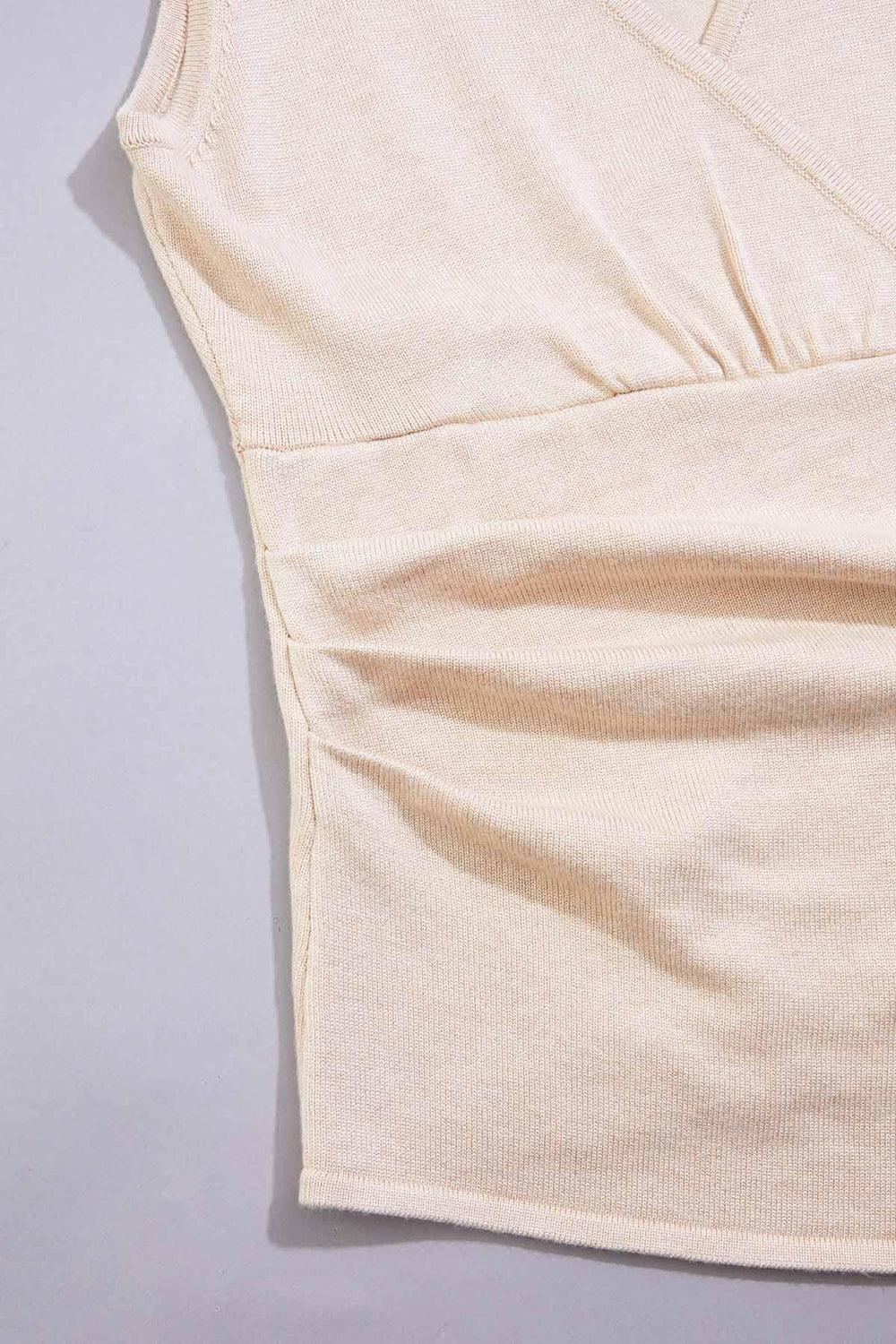 cache faux wrap sweater tank Versona Caché