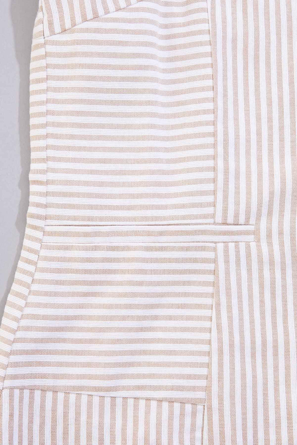 cache neutral striped vest Versona Caché