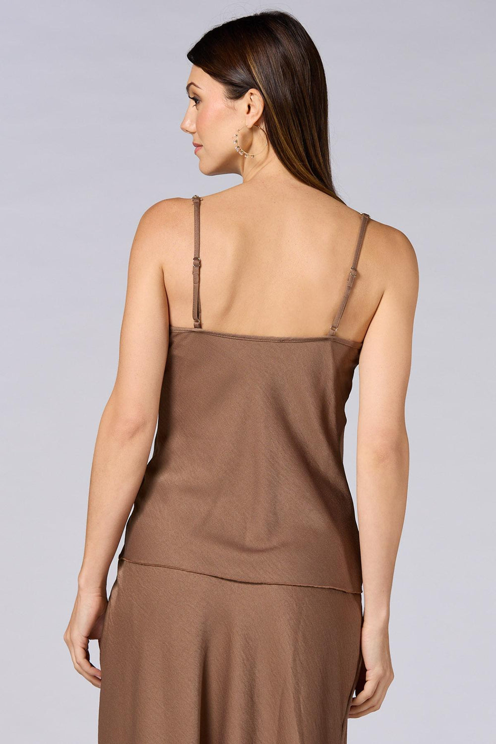 cache pearl chain strap tank Versona Caché