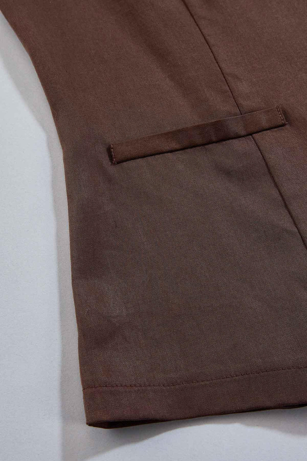 cache solid button front vest Versona Caché