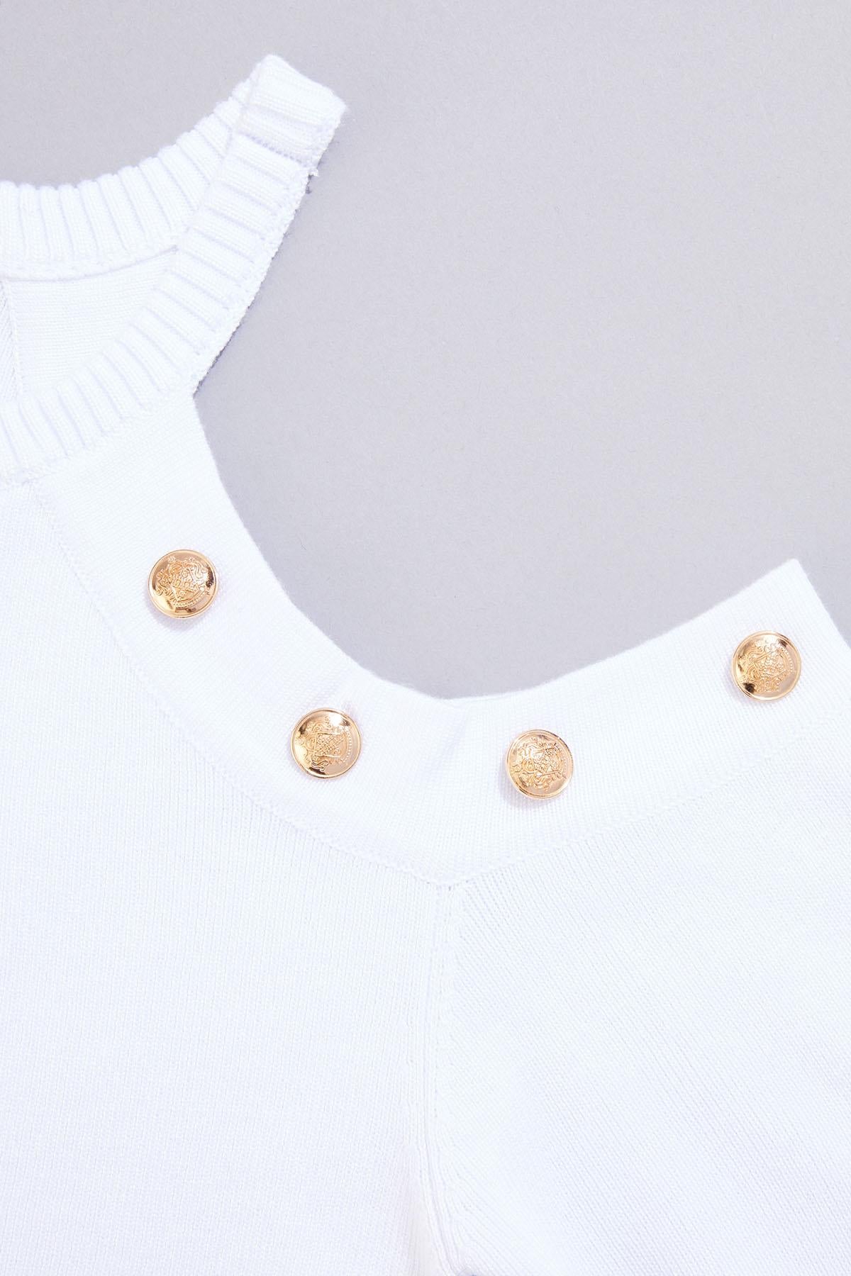cache one shoulder sweater Versona Caché
