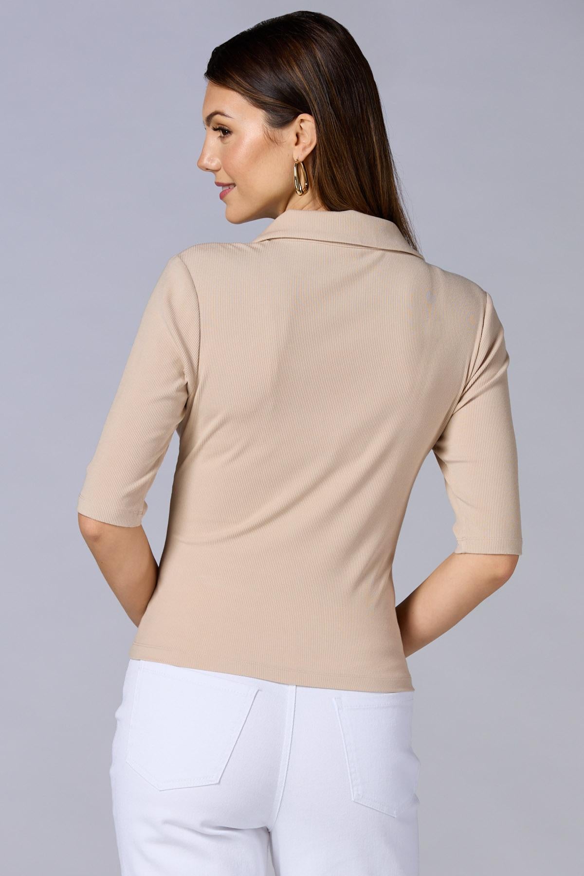 cache solid polo shirt Versona Caché