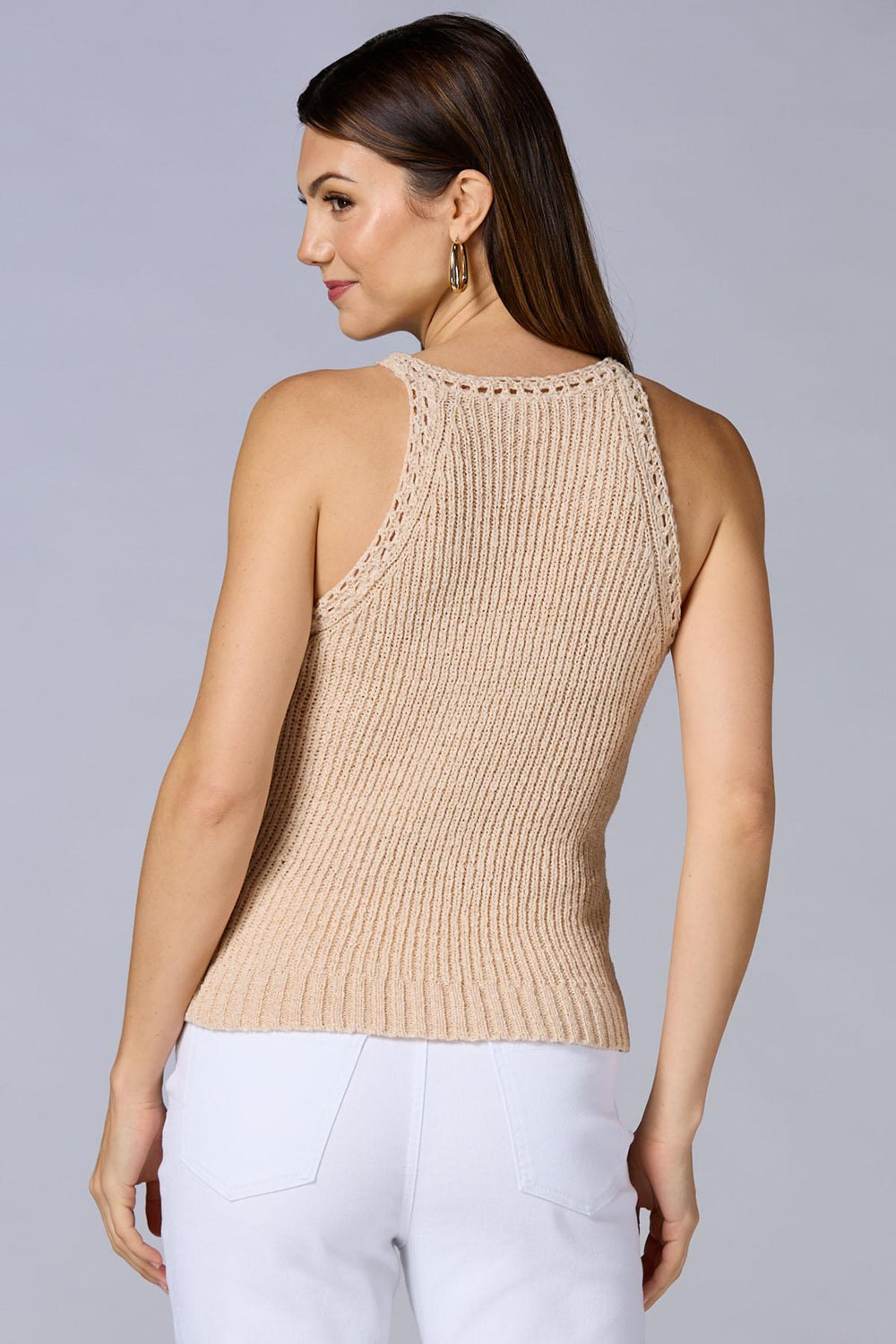 cache solid sweater tank Versona Caché