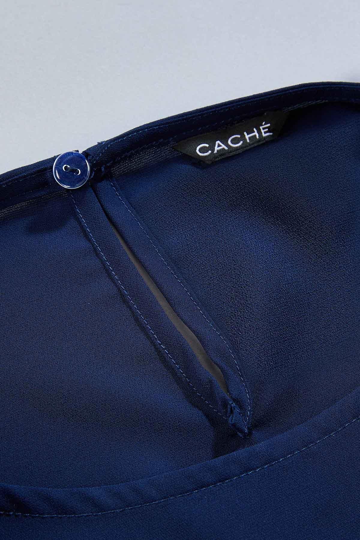 cache solid band hem top Versona Caché