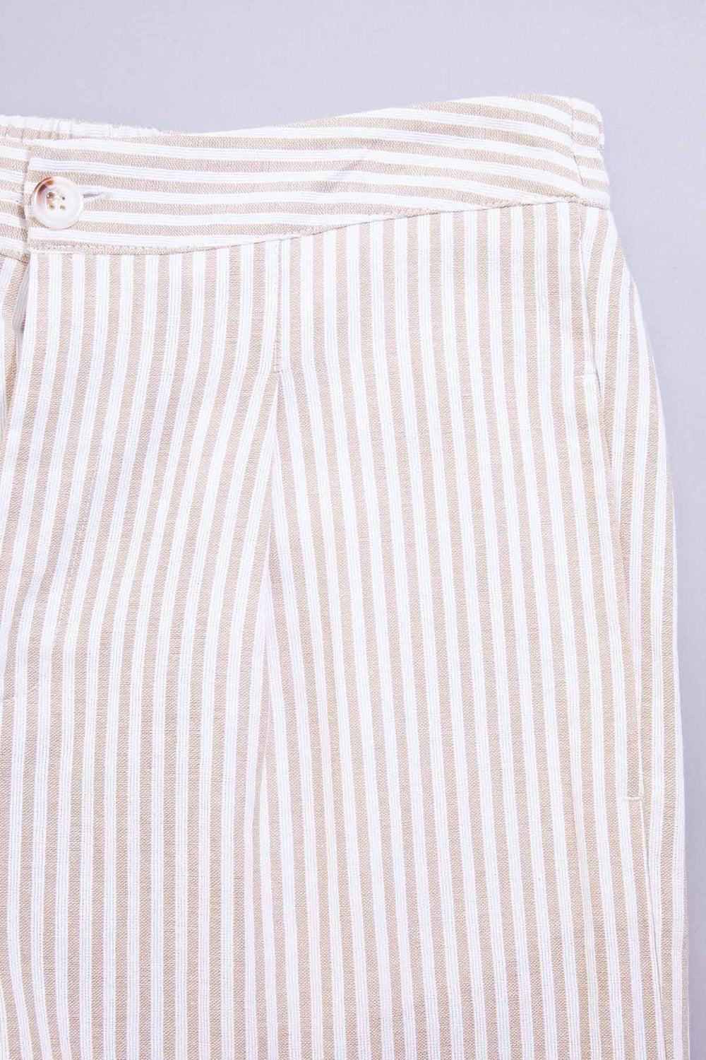 cache neutral striped pants Versona Caché