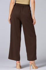 cache solid wide leg pants Versona Caché