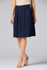cache pleated mid rise skirt Versona Caché