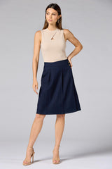 cache pleated mid rise skirt Versona Caché