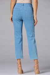 gold sailor button jeans Versona Caché