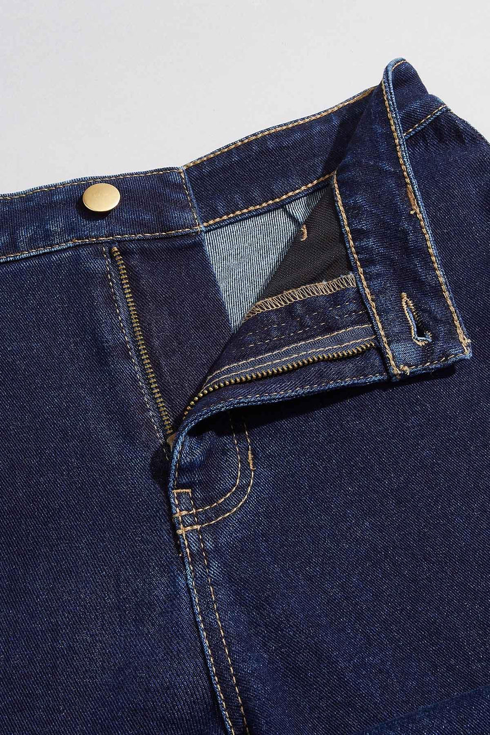 cache dark wash trouser jeans Versona Caché