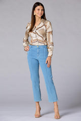 cache patchwork status print blouse Versona Caché